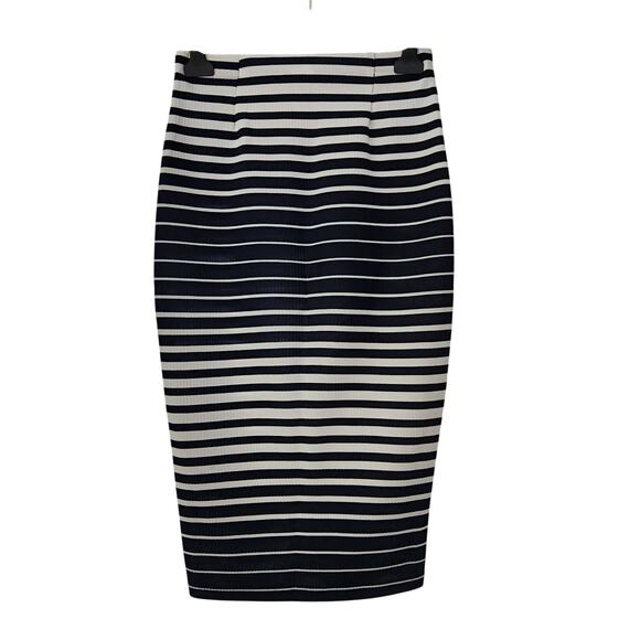 Wearever Dresses & Skirts - Wearever Body Slimming Pencil Skirt Blue and White Size S